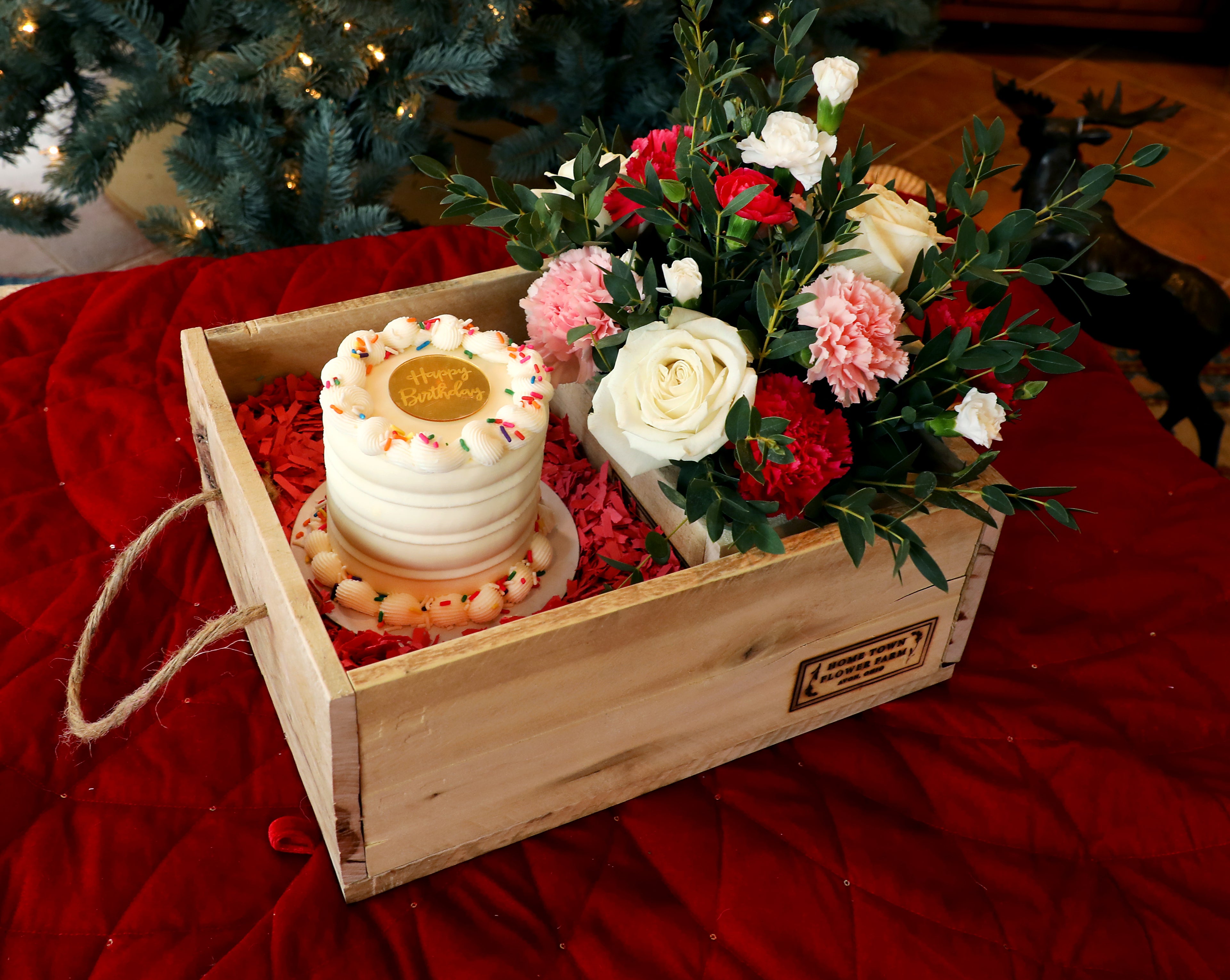 Birthday Surprise Box w/ 4" Cake