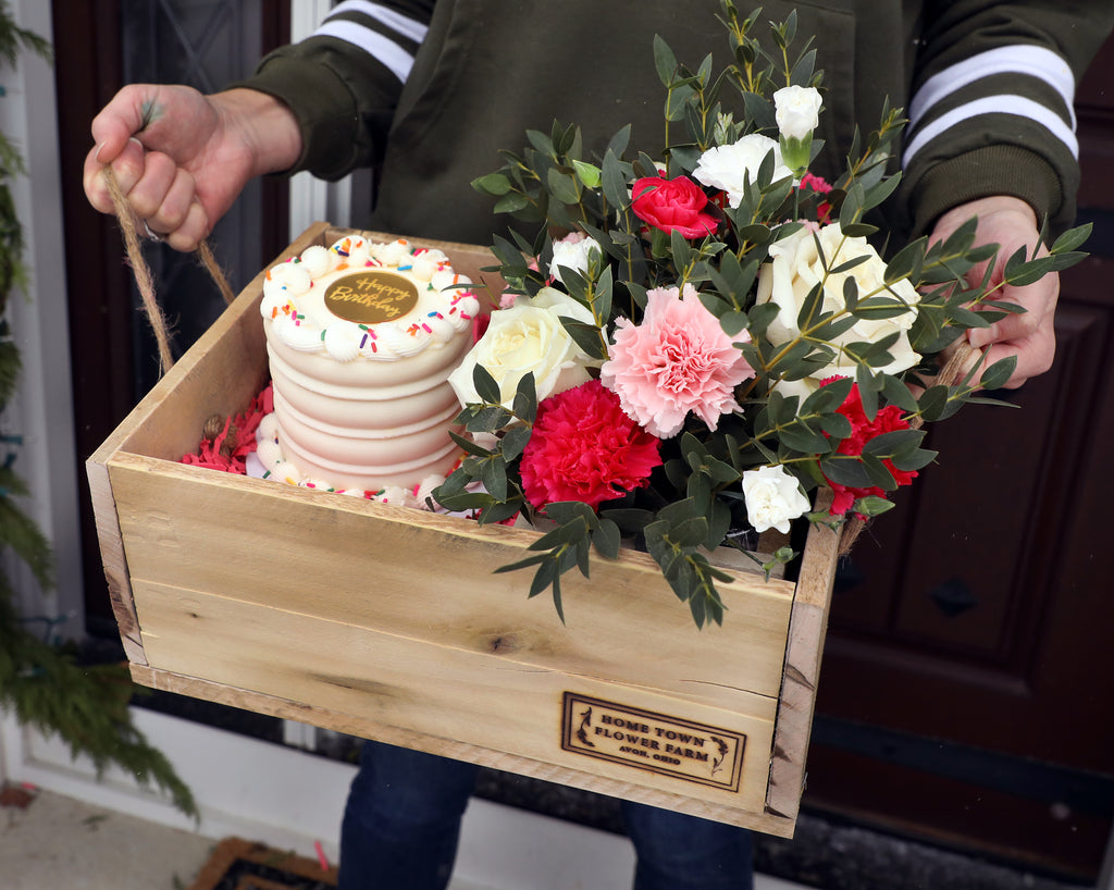 Birthday Surprise Box w/ 4" Cake