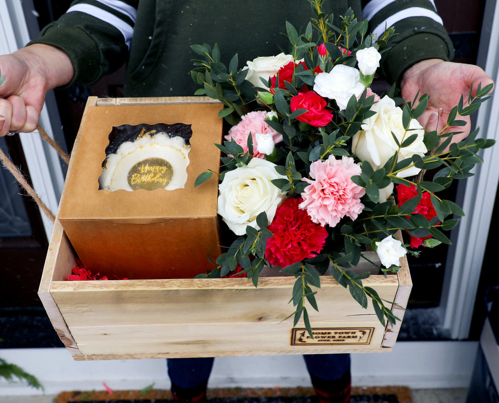 Birthday Surprise Box w/ 4" Cake