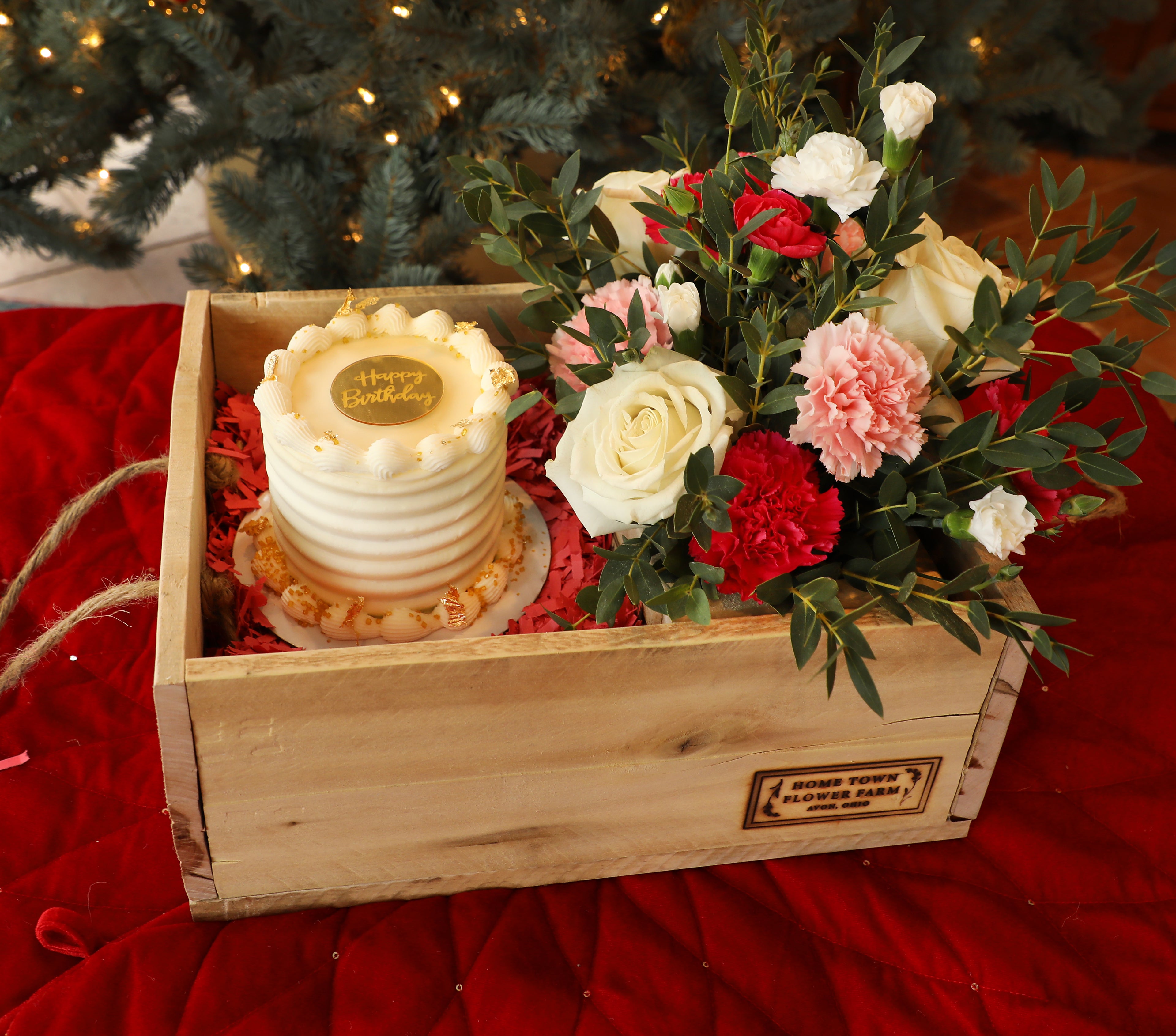 Birthday Surprise Box w/ 4" Cake