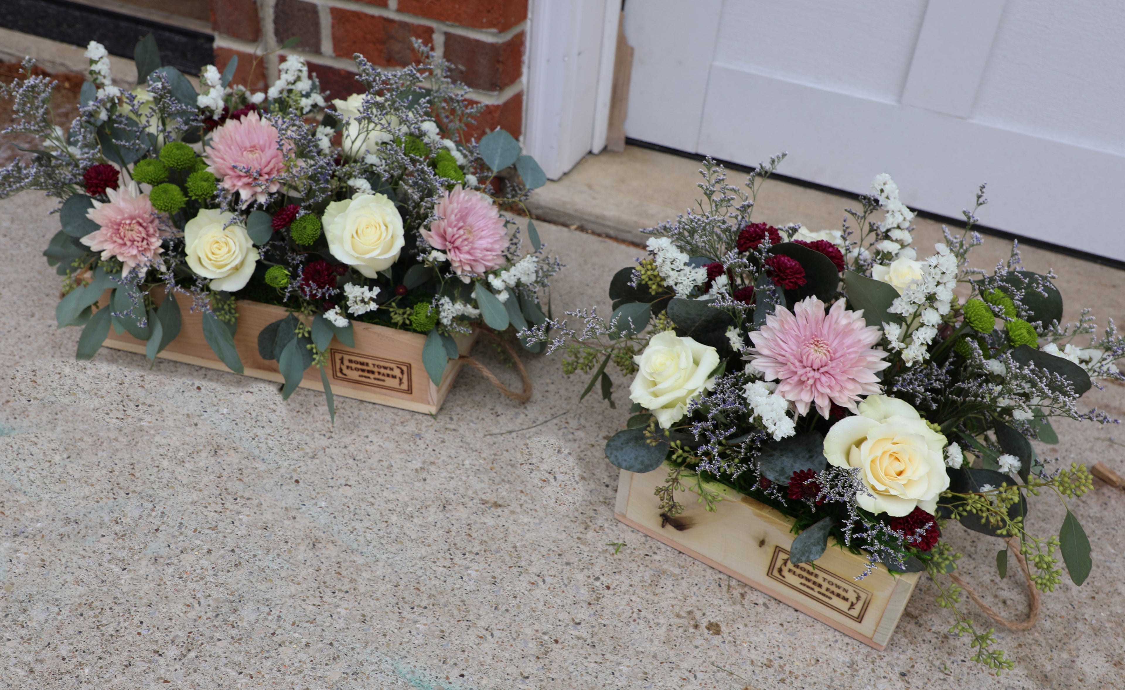 Seasonal Floral Box Arrangement