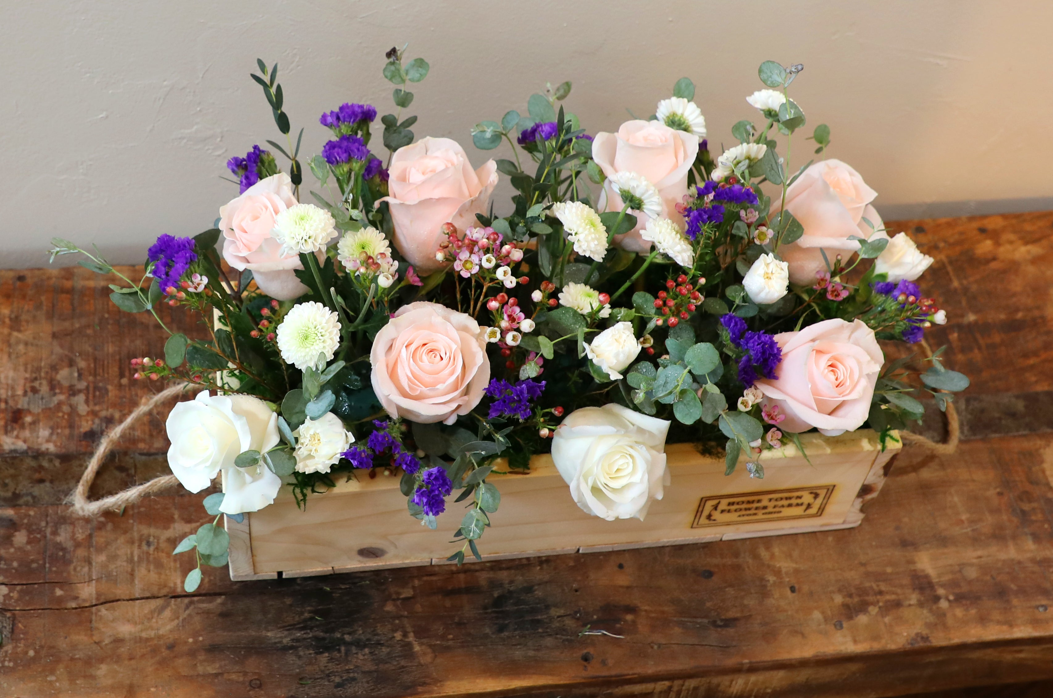Seasonal Floral Box Arrangement