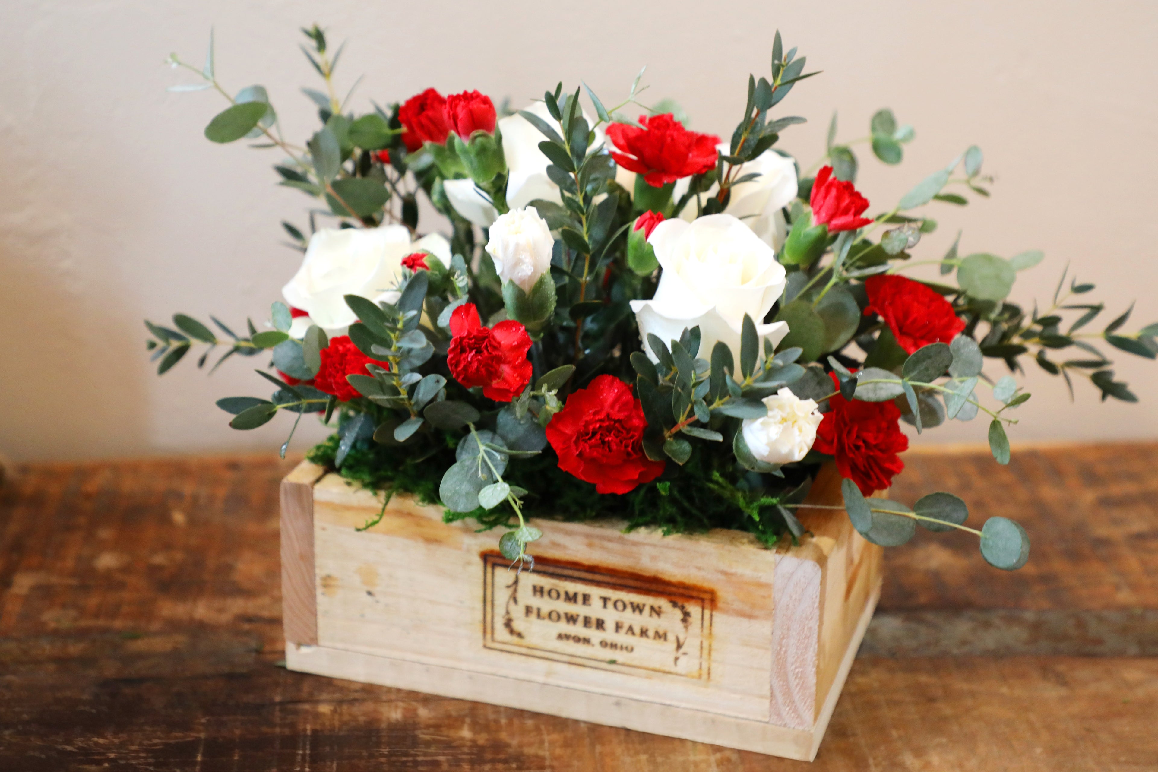 Seasonal Floral Box Arrangement