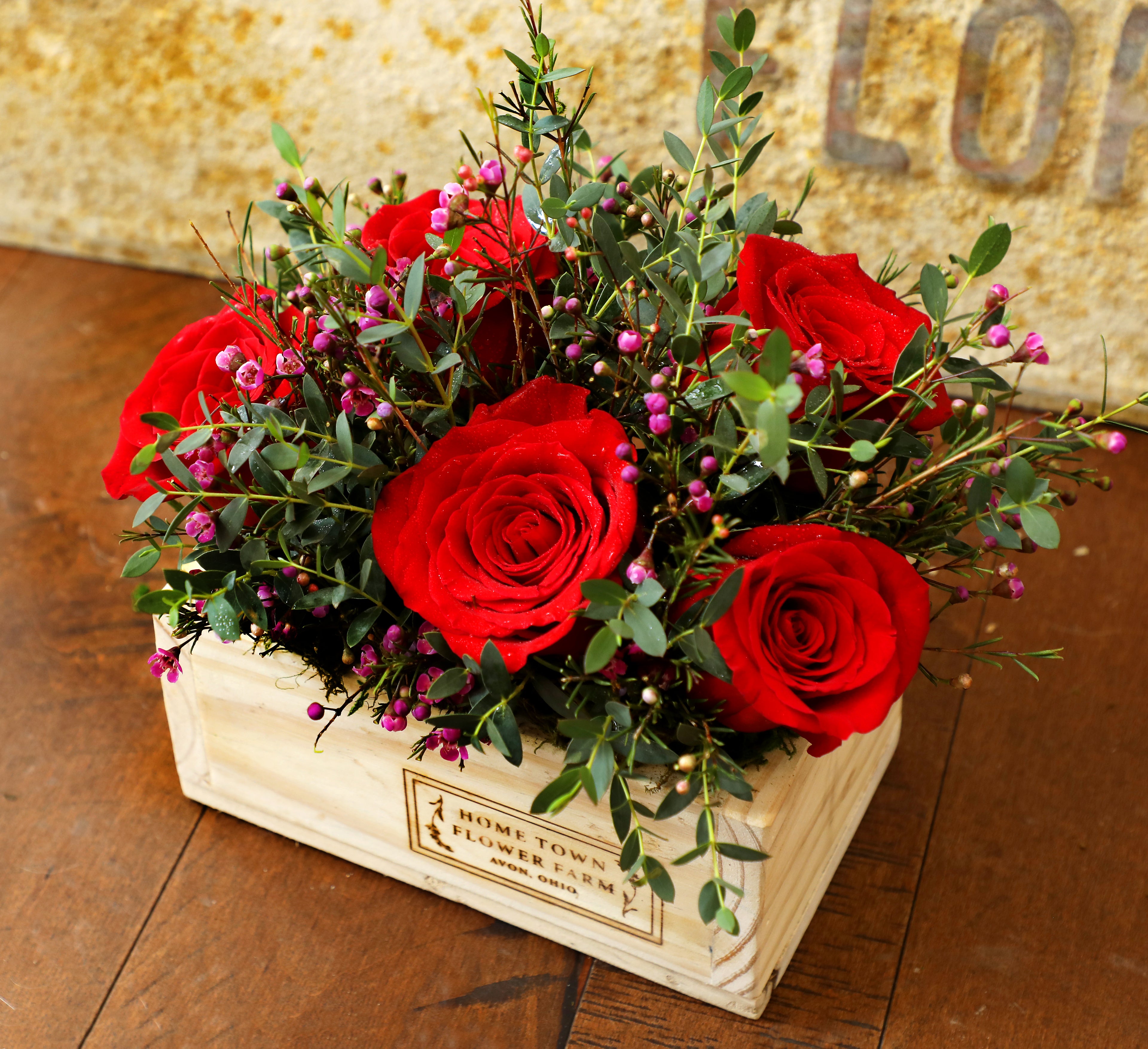 Any Occassion Sweets & Florals Gift Box-Small