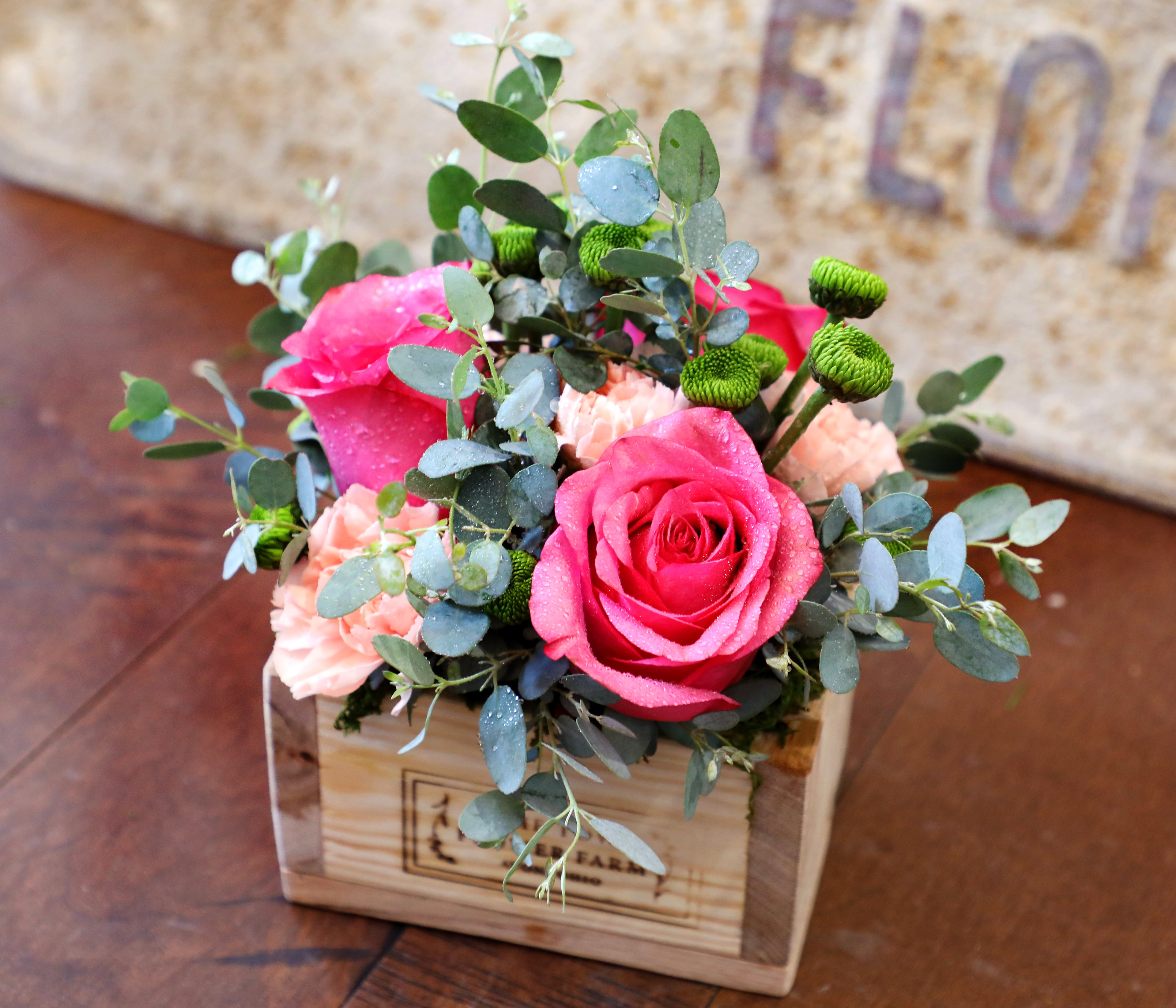 Any Occassion Sweets & Florals Gift Box-Small