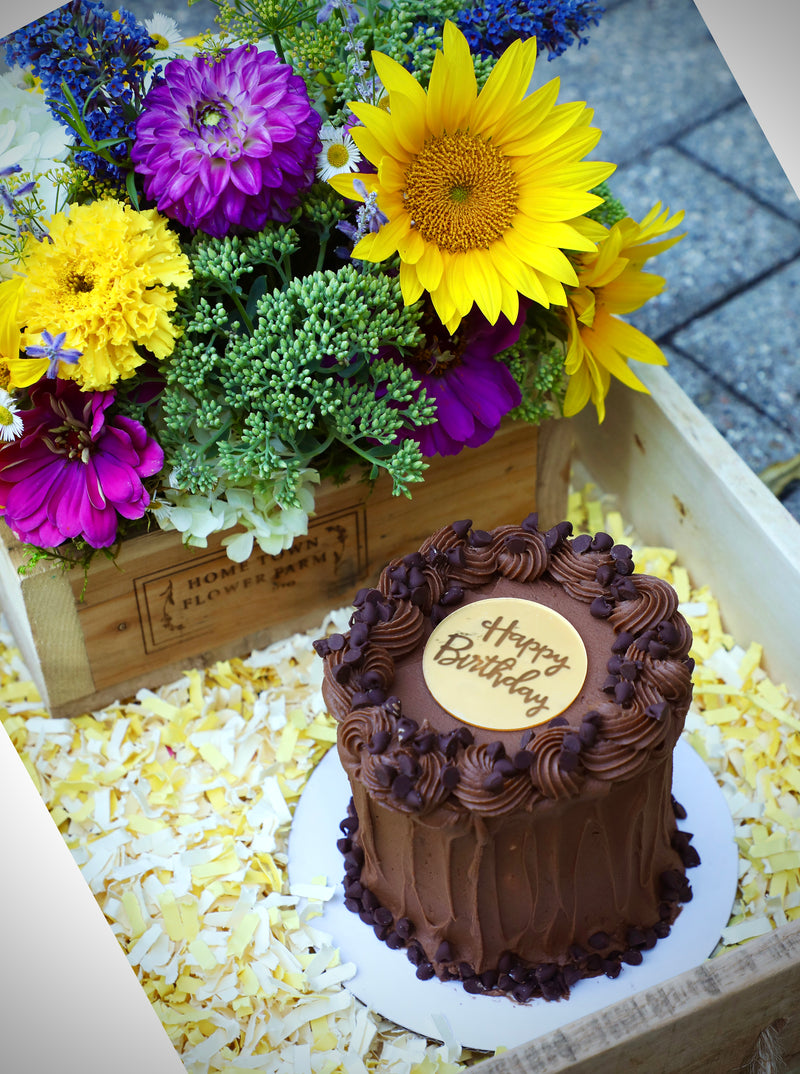 Birthday Surprise Box w/ 4" Cake