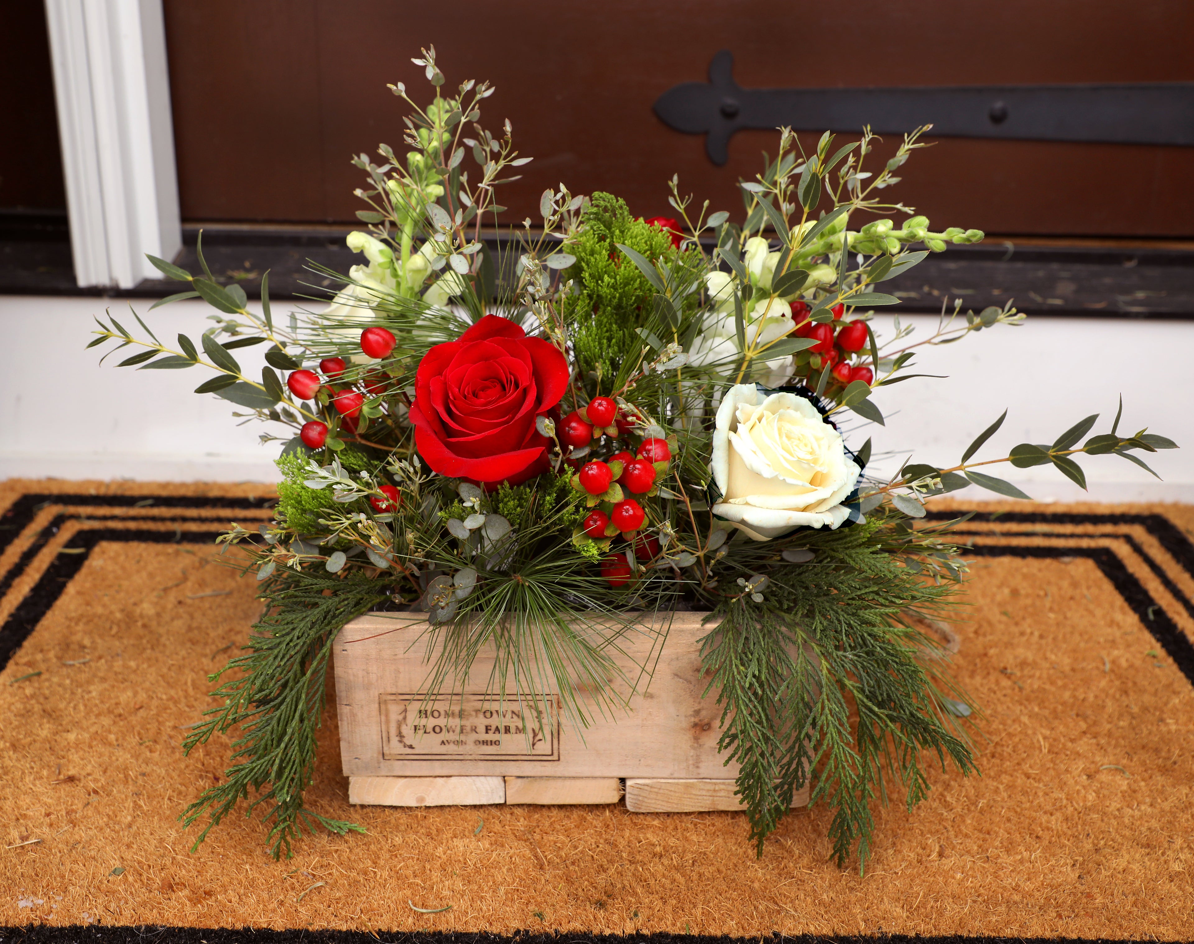 Seasonal Floral Box Arrangement