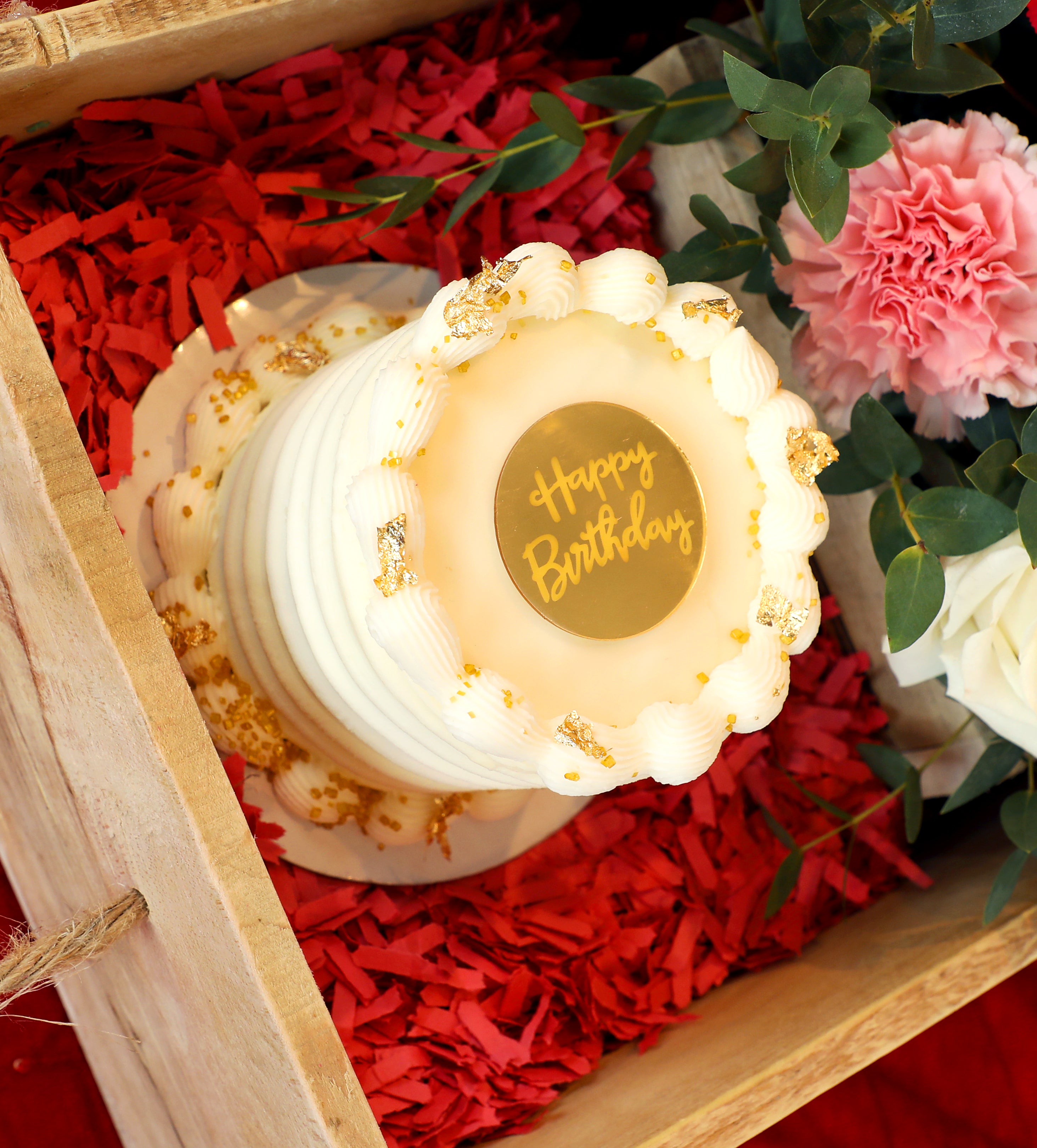 Birthday Surprise Box w/ 4" Cake